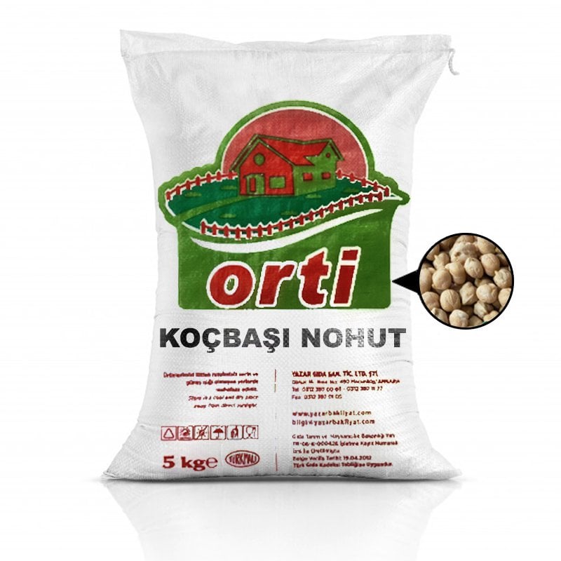 Orti Koçbaşı Nohut 5 Kg